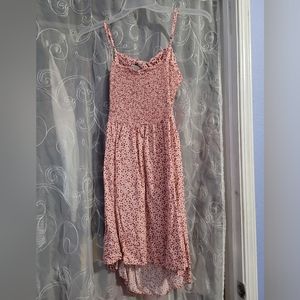 🟣 Floral Midi Dress